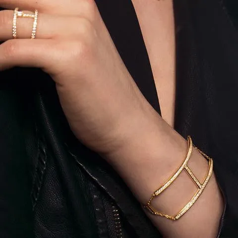 Rose Gold Bar Ring