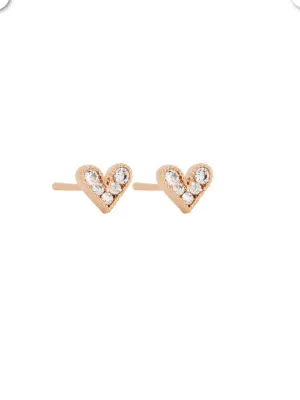 Rose Gold Libi Studs