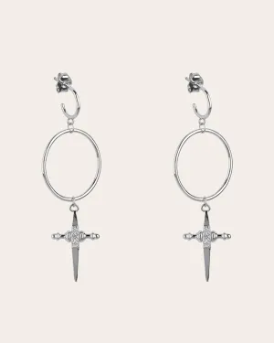 The Serene Beverly earrings - sterling silver