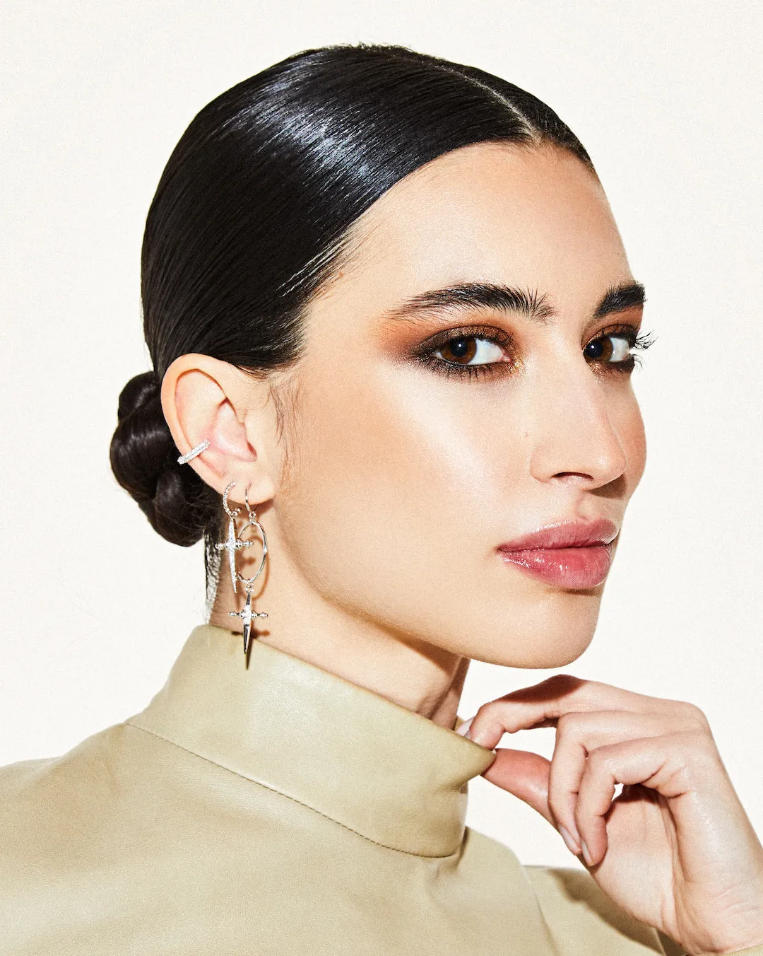 The Serene Beverly earrings - sterling silver