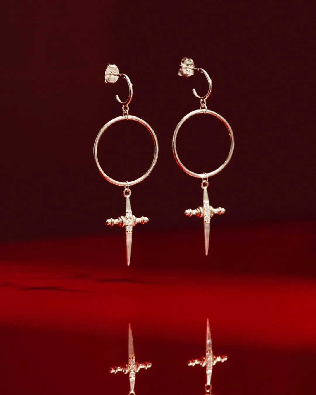 The Serene Beverly earrings - sterling silver