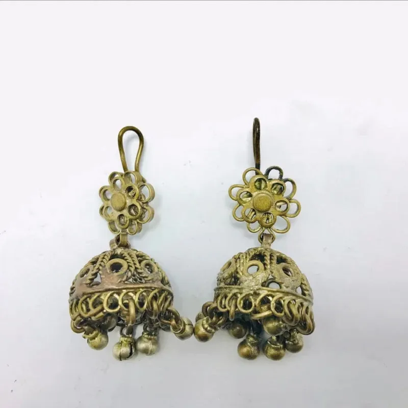 Vintage Tribal Drop Fall Earrings