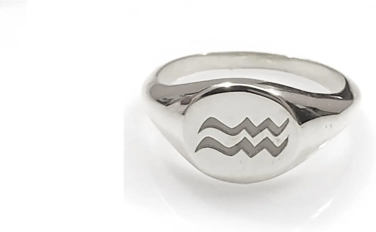 Zodiac Ring, Astrology Ring, Zodiac Sign Ring, Gemini Ring, Scorpio Ring, Leo Ring, Signet Ring, Custom Zodiac Ring, Zodiac Birthday Gift, Yellow,White, (Ajr0075Zsin)